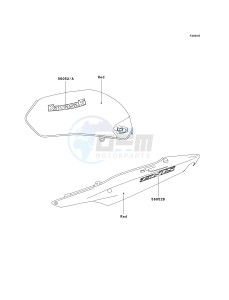 ZR 750 H [ZR-7S] (H1-H5 H5 CAN ONLY) drawing DECALS-- BLUE- --- CN- --- H3 - H5- -