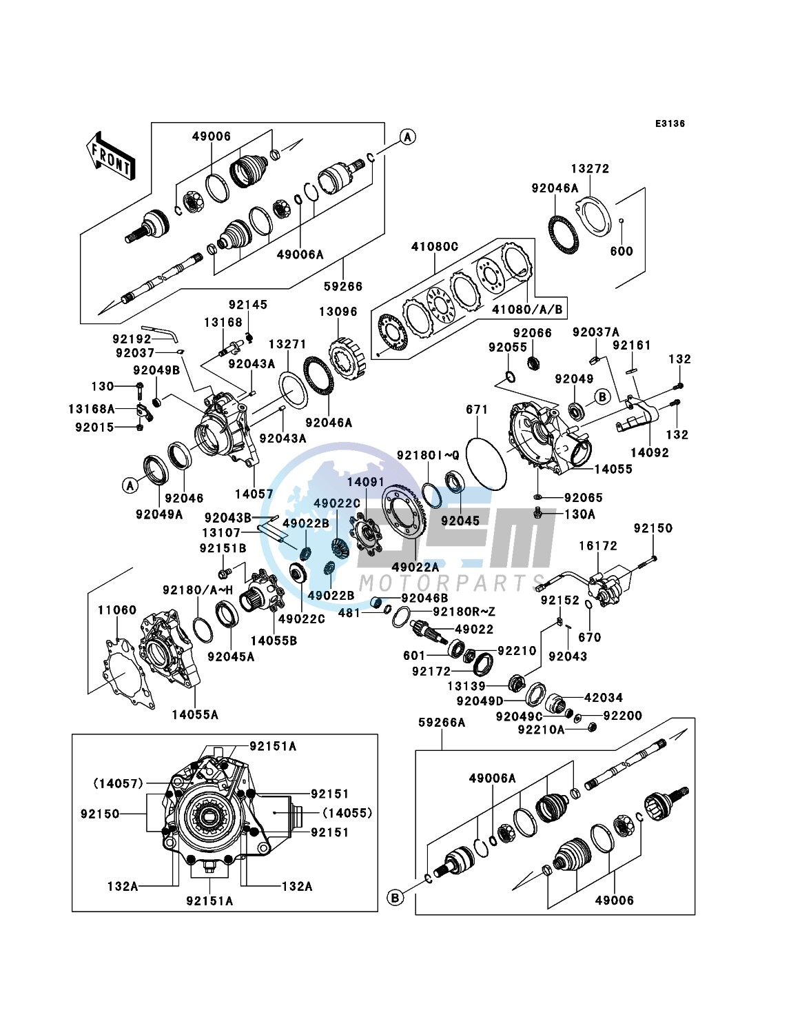 Drive Shaft-Front