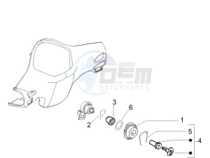 LX 50 2T 25 Kmh NL drawing Locks