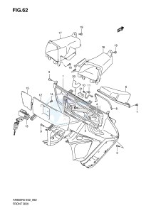 AN650 (E2) Burgman drawing FRONT BOX