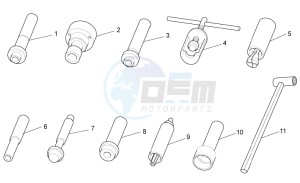 Breva IE 750 drawing Specific tools I