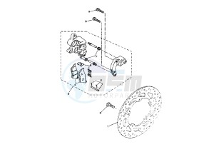 VP VERSITY 300 drawing FRONT BRAKE CALIPER