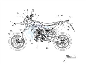 SX 125 E4 (APAC) drawing Decalcomania