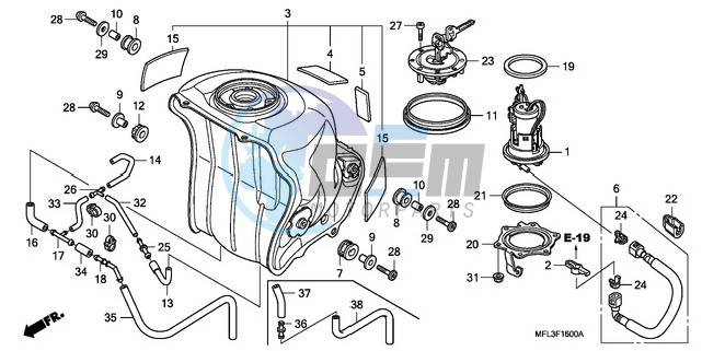 FUEL TANK/FUEL PUMP