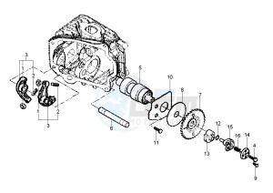 LX 125 drawing Camshaft