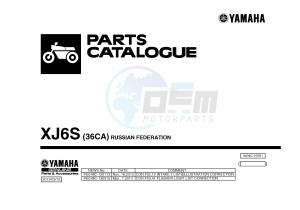 XJ6S 600 DIVERSION (S-TYPE) (36CA) drawing .1-Front-Page