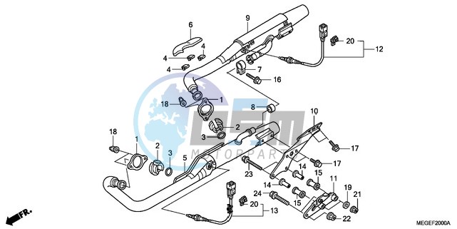 EXHAUST MUFFLER