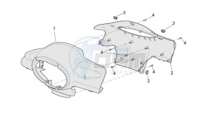 Scarabeo 50 4t 2v e2 drawing Front body I