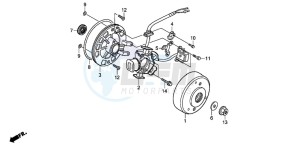 CRF70F drawing GENERATOR