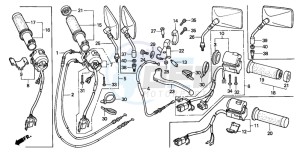 VF750C drawing SWITCH/CABLE