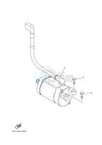 YFM300 RAPTOR 300 (1SC5) drawing STARTING MOTOR