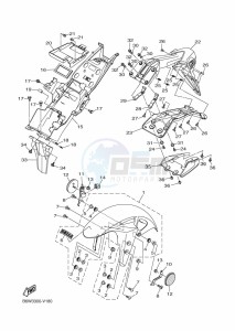 MT-25 MTN250-A (B4W1) drawing FENDER