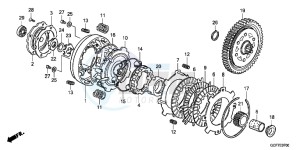 CRF70FC drawing CLUTCH