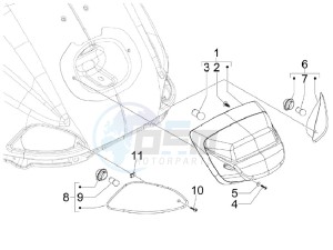 S 125 4T Vietnam drawing Tail light - Turn signal lamps