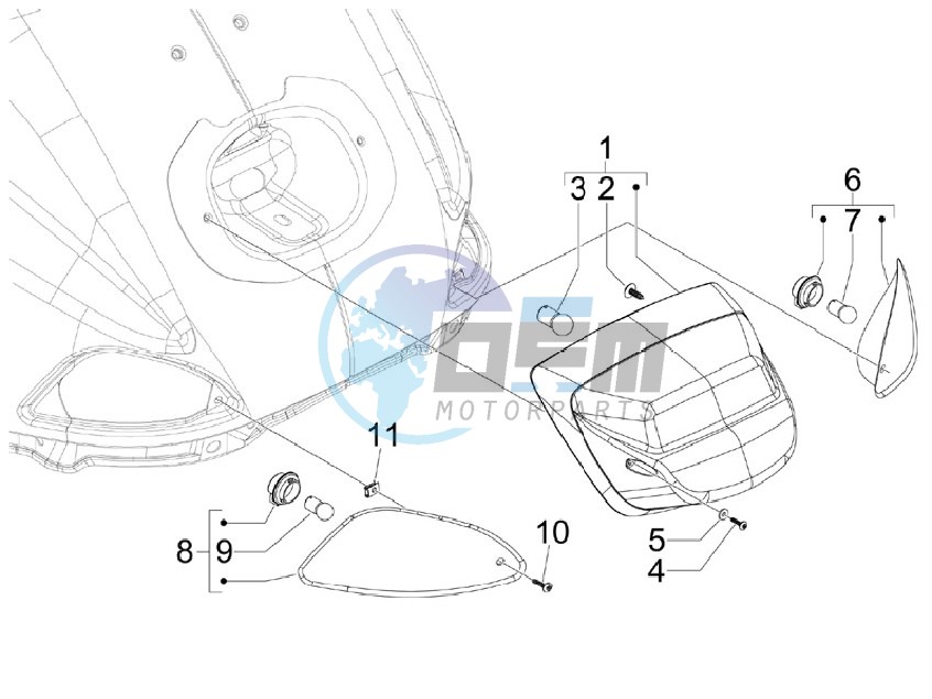 Tail light - Turn signal lamps