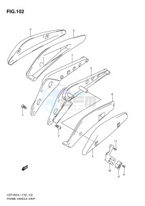 VZR1800 (E2) INTRUDER drawing FRAME HANDLE GRIP (VZR1800UFL1 E19)