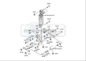 ZX-6R NINJA - 636 cc (EU) drawing REAR CUSHION LEVER