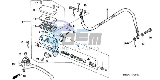 CLUTCH MASTER CYLINDER