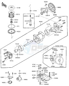 ZG 1200 A [VOYAGER XII] (A1) [VOYAGER XII] drawing OIL PUMP_OIL FILTER