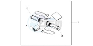 NC700XDC drawing GRIP HEATER(12A T