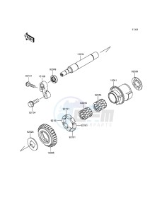 NINJA ZX-10R ABS ZX1000KFF FR XX (EU ME A(FRICA) drawing Balancer