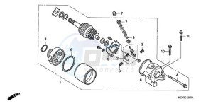 CRF450X9 Europe Direct - (ED) drawing STARTING MOTOR