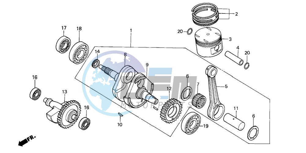 CRANKSHAFT/PISTON