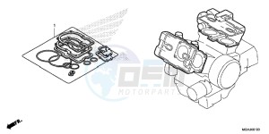 VFR1200XD Europe Direct - (ED) drawing GASKET KIT A