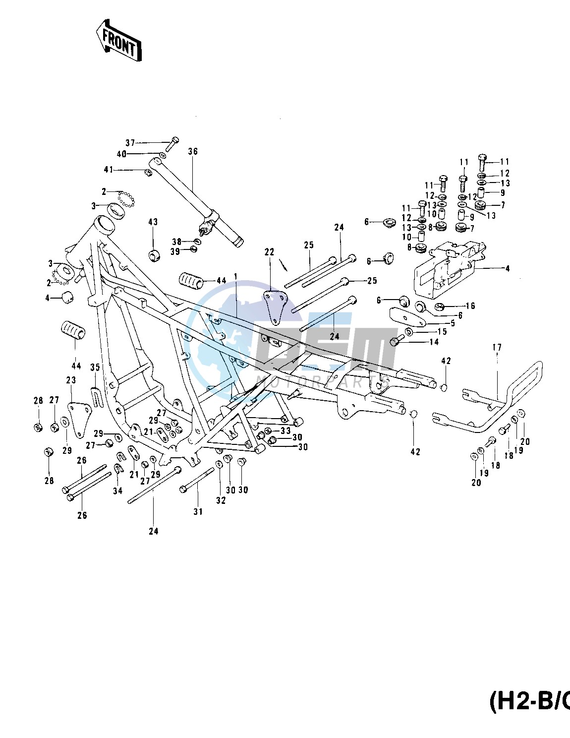 FRAME_FRAME FITTINGS -- H2-B_C- -