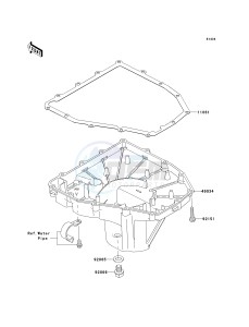 ZX636 C [NINJA ZX-6R] (C6F) C6F drawing OIL PAN