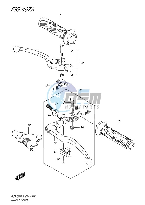 HANDLE LEVER