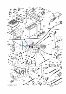 YFM700FWBD YFM7NKPXK (B5KD) drawing ELECTRICAL 1