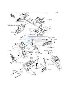 KLX150L KLX150EEF XX (EU ME A(FRICA) drawing Chassis Electrical Equipment