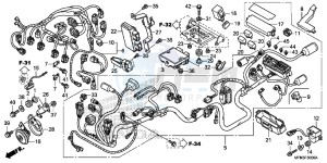 CB1000RAE CB1000R ABS E drawing WIRE HARNESS