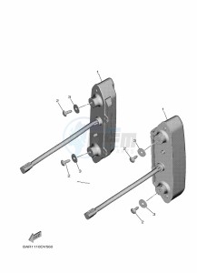 YXF850ES YX85FPSN (BARH) drawing TAILLIGHT