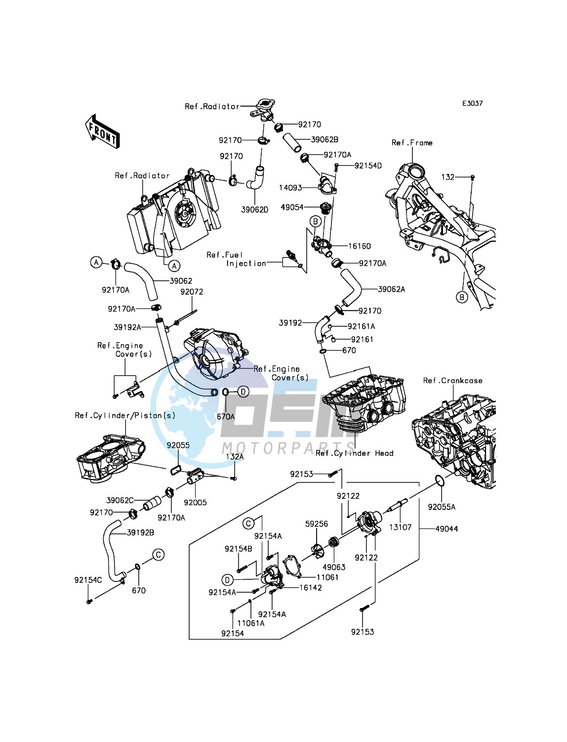 Water Pipe(-EX300AEA39567)