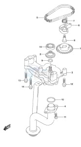 DF 225 drawing Oil Pump