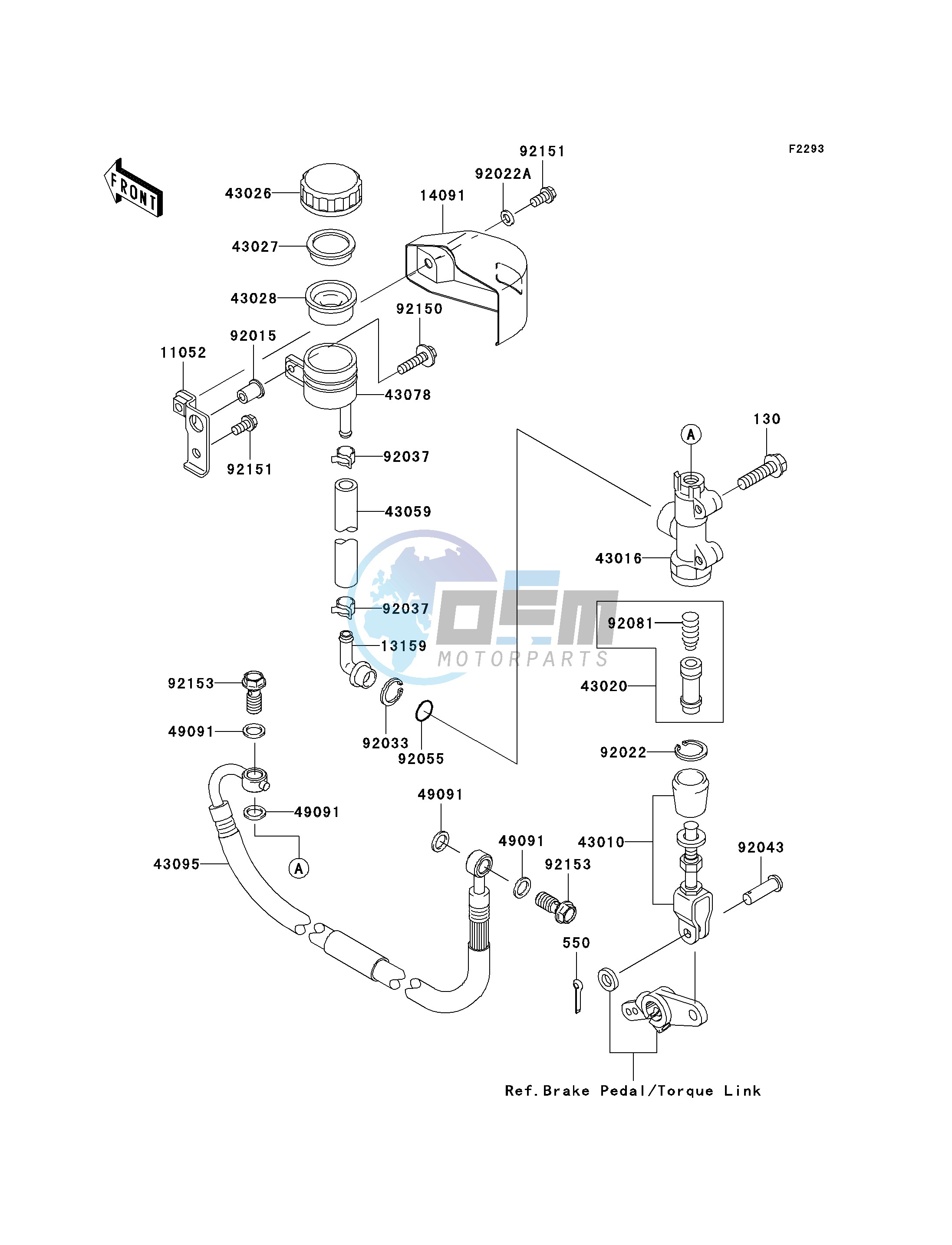 REAR MASTER CYLINDER