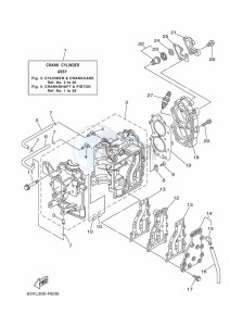 15FMH drawing CYLINDER--CRANKCASE