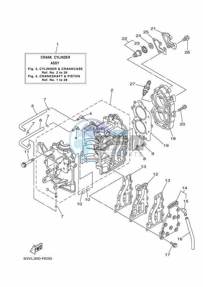 CYLINDER--CRANKCASE