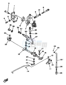 25J drawing THROTTLE-CONTROL