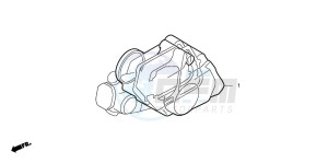 TRX450S drawing GASKET KIT B