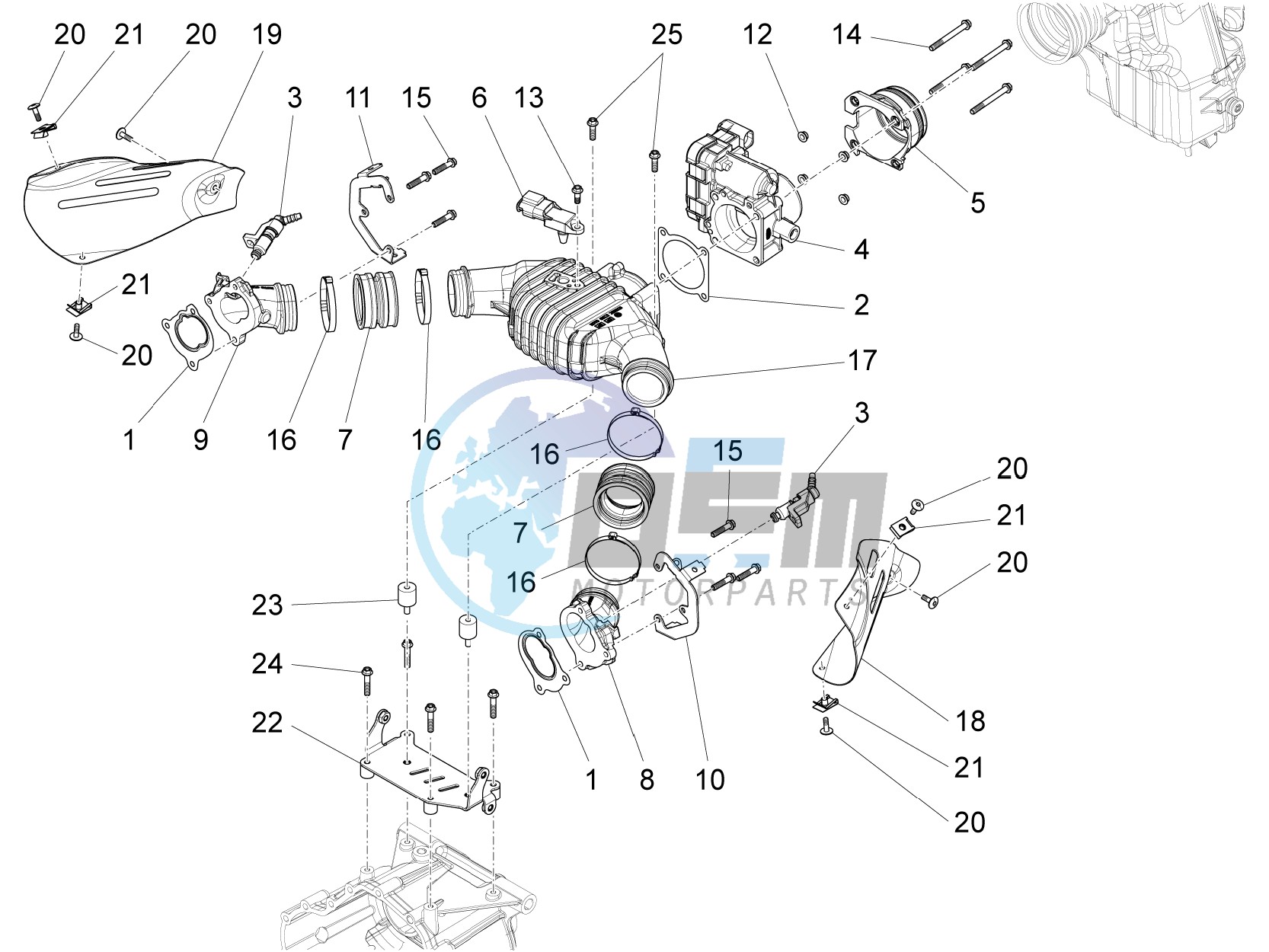 Throttle body