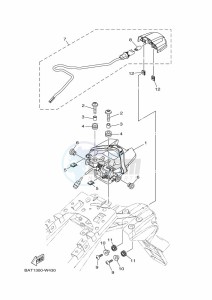 MT-07 MTN690 (BATS) drawing TAILLIGHT