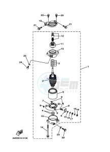 150F drawing STARTER-MOTOR