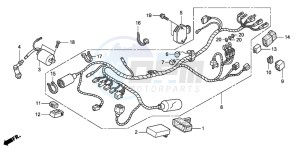 CBR125R drawing WIRE HARNESS (CBR125R/RS/RW5/RW6/RW8)