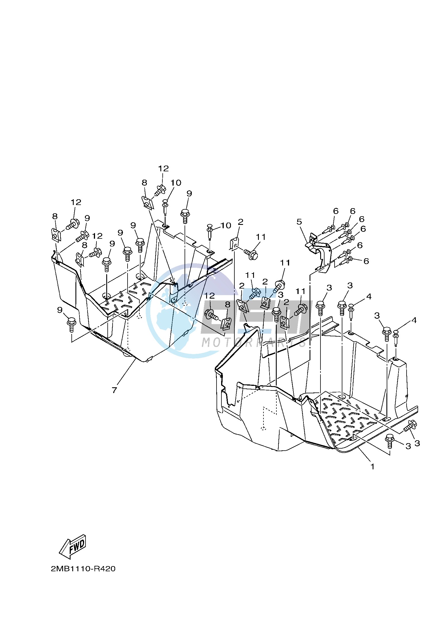 STAND & FOOTREST