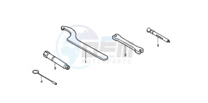 CRF250X drawing TOOLS