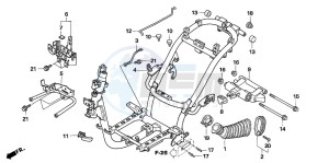 SCV100 LEAD drawing FRAME BODY