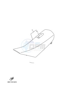 TT-R110E (B51P) drawing SEAT